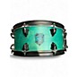 Used SJC Drums 14X6.5 PATHFINDER SNARE TEAL SATIN Drum thumbnail