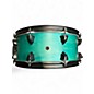 Used SJC Drums 14X6.5 PATHFINDER SNARE TEAL SATIN Drum