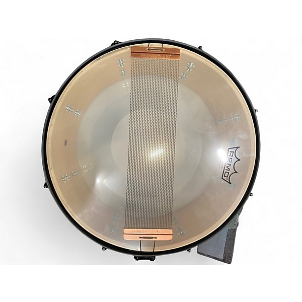 Used SJC Drums 14X6.5 PATHFINDER SNARE TEAL SATIN Drum