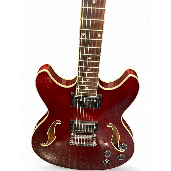 Used Ibanez AS73 Artcore Cherry Hollow Body Electric Guitar
