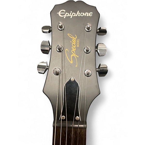 Used Epiphone Les Paul Special I Worn Black  Solid Body Electric Guitar