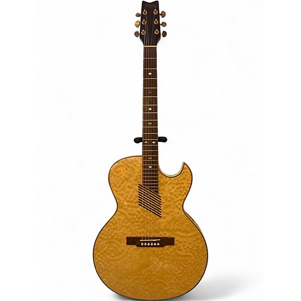 Used Washburn EA36 Natural Acoustic Electric Guitar