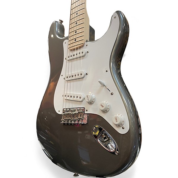 Used Fender Artist Series Eric Clapton Stratocaster Pewter Solid Body Electric Guitar