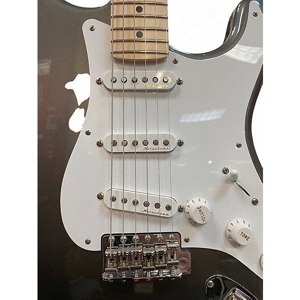 Used Fender Artist Series Eric Clapton Stratocaster Pewter Solid Body Electric Guitar