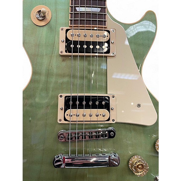 Used Gibson Les Paul Classic 100th Anniversary Surf Green Solid Body Electric Guitar