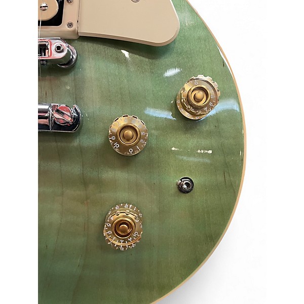 Used Gibson Les Paul Classic 100th Anniversary Surf Green Solid Body Electric Guitar