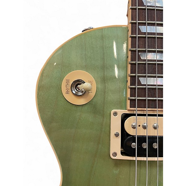 Used Gibson Les Paul Classic 100th Anniversary Surf Green Solid Body Electric Guitar