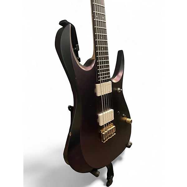 Used Ibanez RGD 3121 PRF PRESTIGE POLAR LIGHTS FLAT Solid Body Electric Guitar