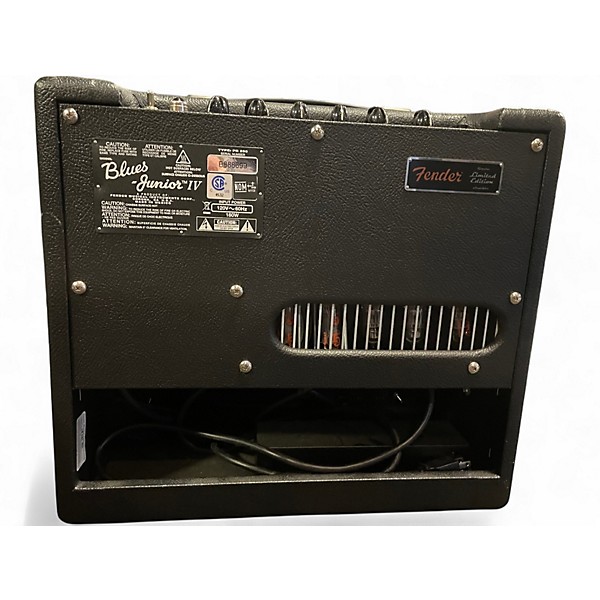 Used Fender Blues Junior IV Limited-Edition Stealth 15W 1x12 Tube Guitar Combo Amp