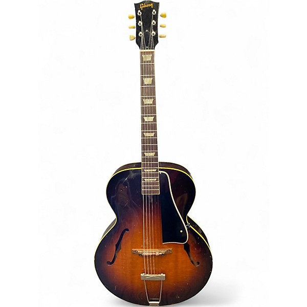 Vintage 1950s Gibson L-50 2 Tone Sunburst Acoustic Guitar