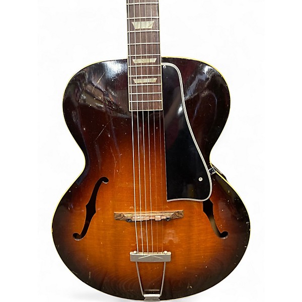 Vintage 1950s Gibson L-50 2 Tone Sunburst Acoustic Guitar