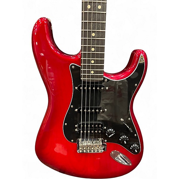 Used Fender Player II Stratocaster HSS Candy Apple Red Metallic Solid Body Electric Guitar