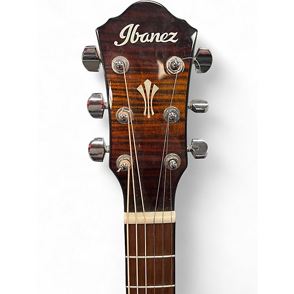 Used Ibanez AEG70-TIH BROWN Acoustic Electric Guitar