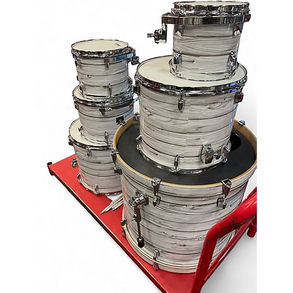 Used TAMA 7 Piece Superstar ICE ASH Drum Kit