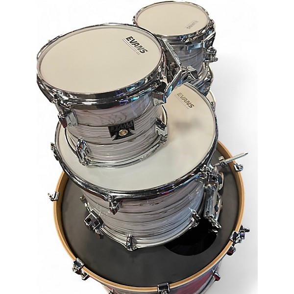 Used TAMA 7 Piece Superstar ICE ASH Drum Kit