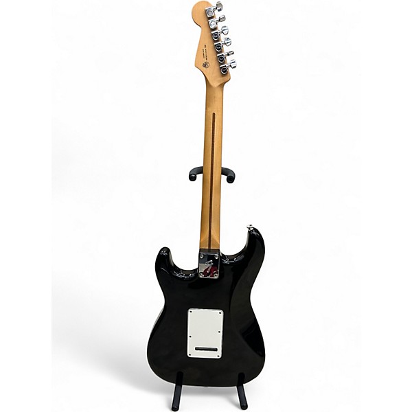 Used Fender Player Stratocaster Black Solid Body Electric Guitar