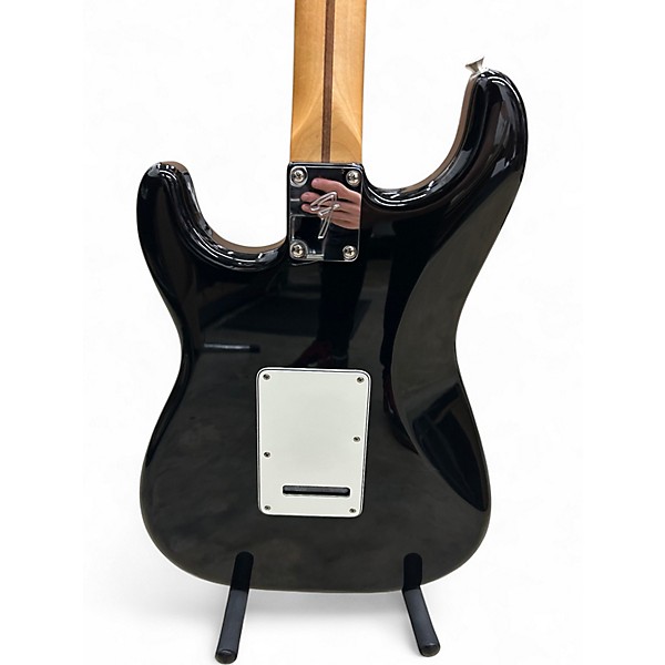 Used Fender Player Stratocaster Black Solid Body Electric Guitar