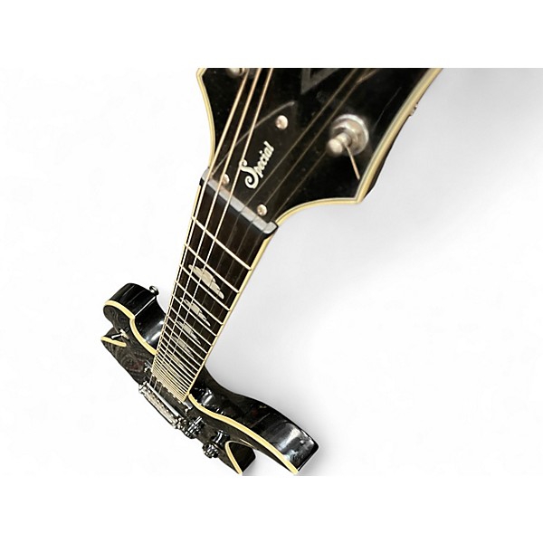 Used 2010s B.C. Rich Mocking Bird Special Black Solid Body Electric Guitar