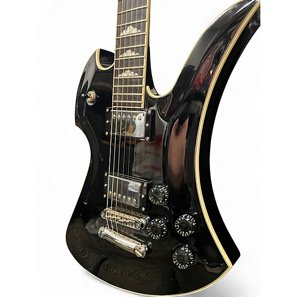 Used 2010s B.C. Rich Mocking Bird Special Black Solid Body Electric Guitar