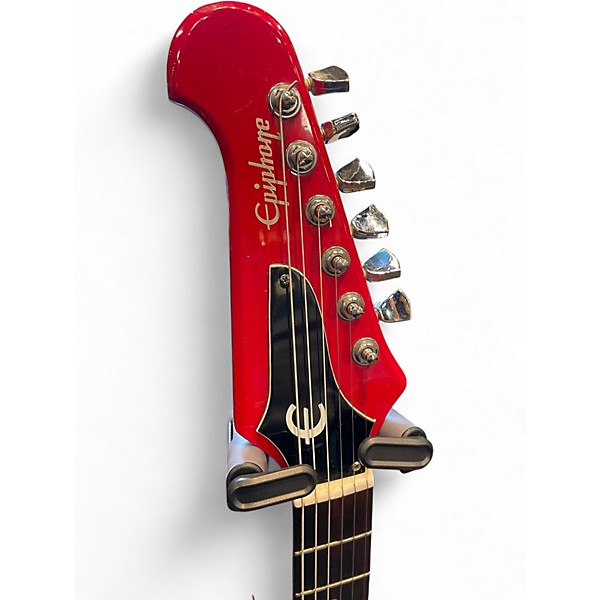 Used 2005 Epiphone Firebird Studio CARDNIAL RED Solid Body Electric Guitar