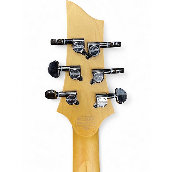 Used Schecter Guitar Research Omen Extreme 6 Ocean Blue Burst Solid Body Electric Guitar