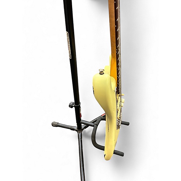 Used Vintage V6 DISTRESSED Vintage Blonde Solid Body Electric Guitar