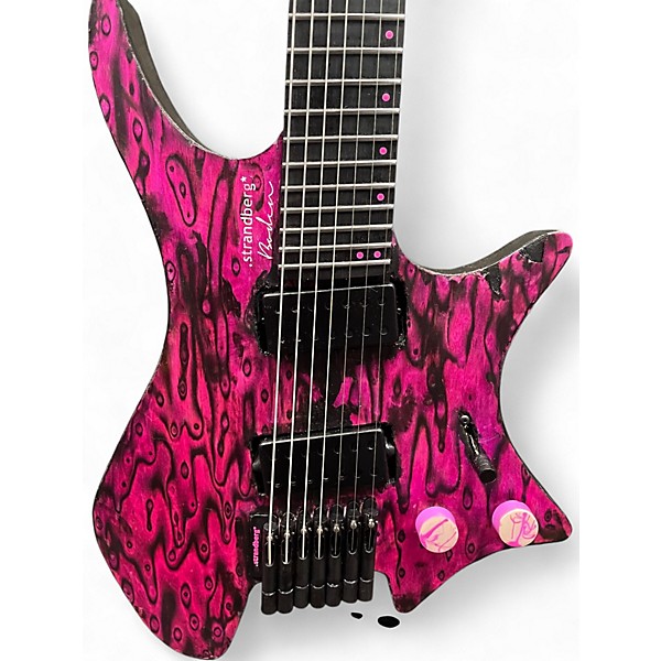 Used strandberg BODEN OS 7 Trans Black Solid Body Electric Guitar