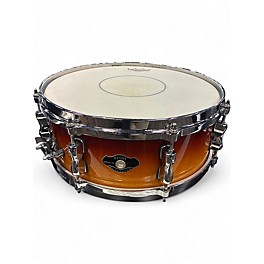 Used TAMA 14X5.5 Superstar Snare 2 Tone Sunburst Drum
