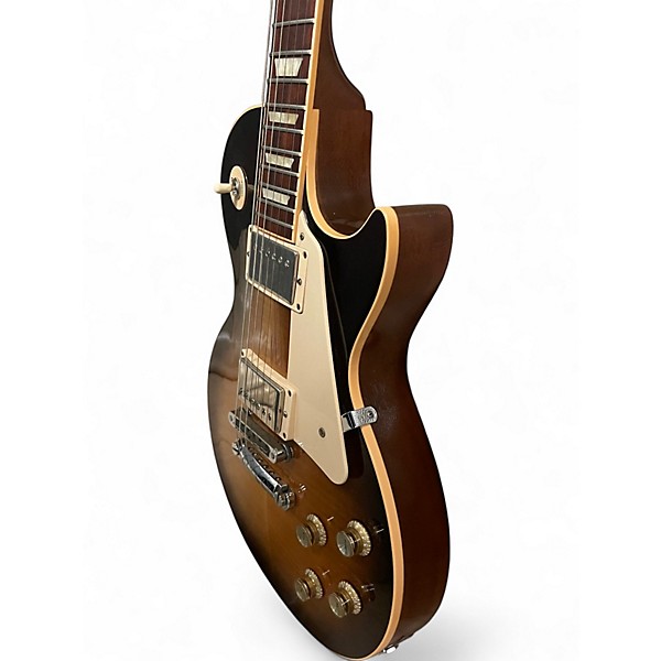 Used Gibson Les Paul Traditional 2 Tone Sunburst Solid Body Electric Guitar