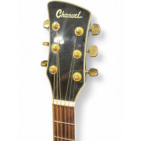 Used Charvel 625 C Black Acoustic Electric Guitar