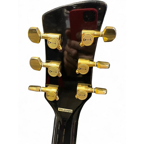 Used Charvel 625 C Black Acoustic Electric Guitar