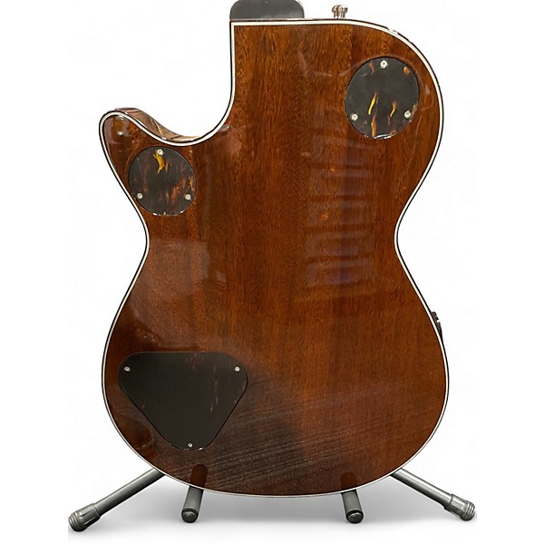 Used Gretsch Guitars G6134TFM Nigel Hendroff Signature Amber Flame Solid Body Electric Guitar