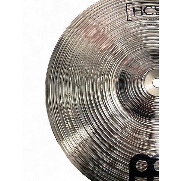 Used MEINL 13in HCS Hi Hat Pair Cymbal