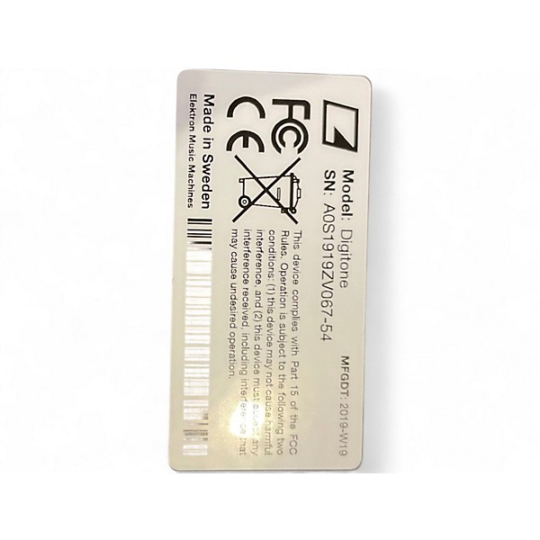 Used Elektron DIGITONE Synthesizer