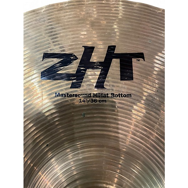 Used Zildjian 14in Mastersound Hi Hat Pair Cymbal