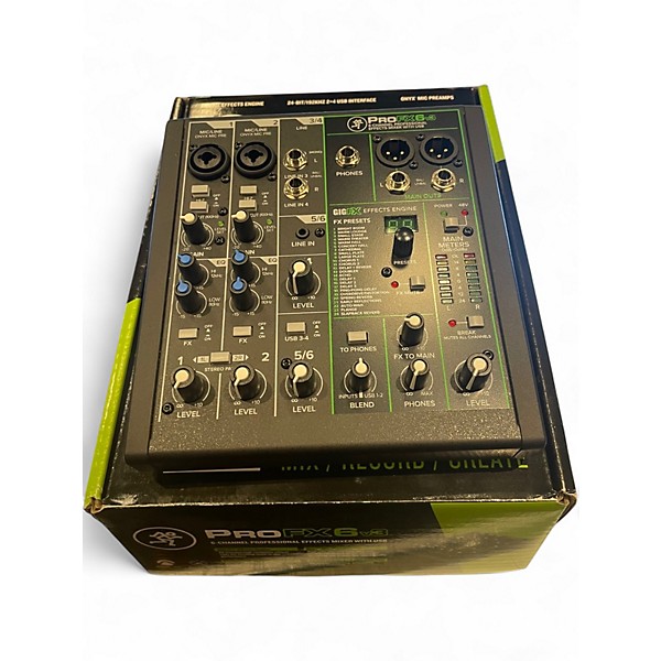 Used Mackie PROFX6 v3 Unpowered Mixer
