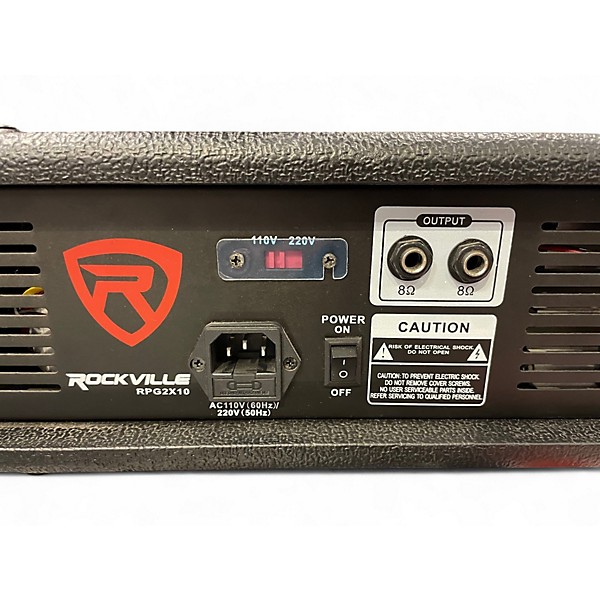 Used Rockville RPG2X10 Power Amp