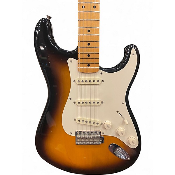 Used Fender Classic Series '50s Stratocaster Vintage Sunburst Solid Body Electric Guitar