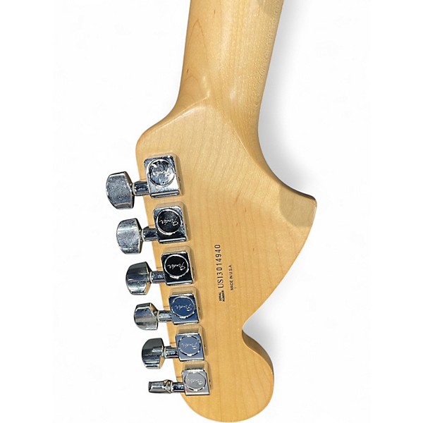 Used 2013 Fender American Special Stratocaster Surf Green Solid Body Electric Guitar