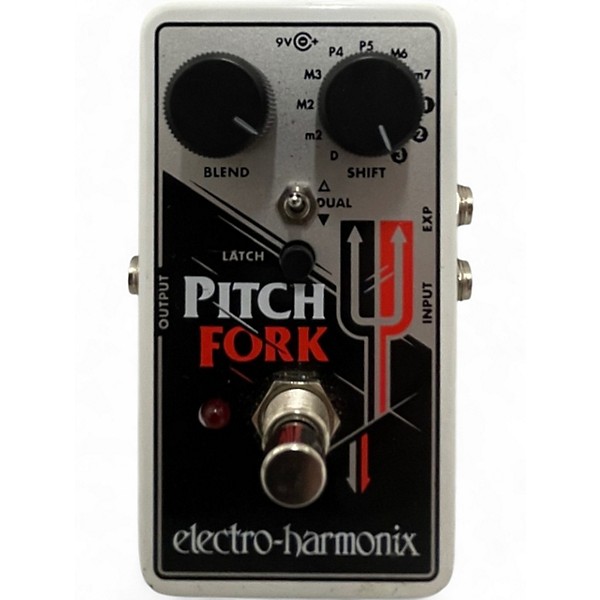 Used Electro-Harmonix Pitch Fork Polyphonic Pitch Shifting Effect Pedal