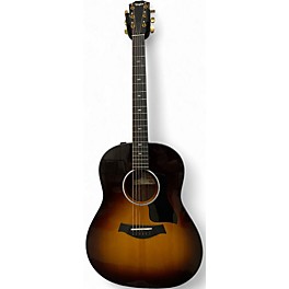 Used Taylor 217E 50TH ANNIVERSARY Tobacco Sunburst Acoustic Electric Guitar
