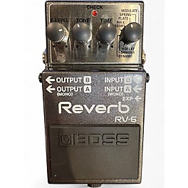 Used BOSS RV6 Digital Reverb Effect Pedal