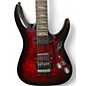 Used Schecter Guitar Research OMEN ELITE BLACK CHERRY BURST Solid Body Electric Guitar