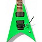 Used Jackson KVXMG KING V Green Solid Body Electric Guitar