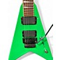 Used Jackson KVXMG KING V Green Solid Body Electric Guitar