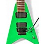 Used Jackson KVXMG KING V Green Solid Body Electric Guitar