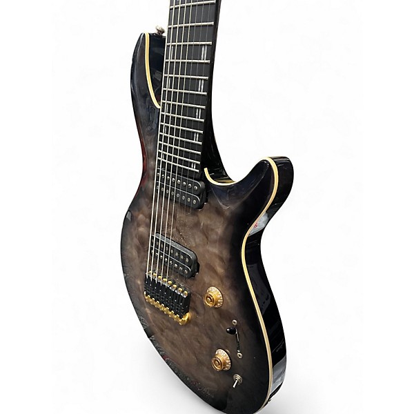 Used ESP JR608 2016 Faded Blue Sunburst Solid Body Electric Guitar