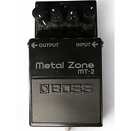 Used BOSS MT2 Metal Zone Distortion Effect Pedal