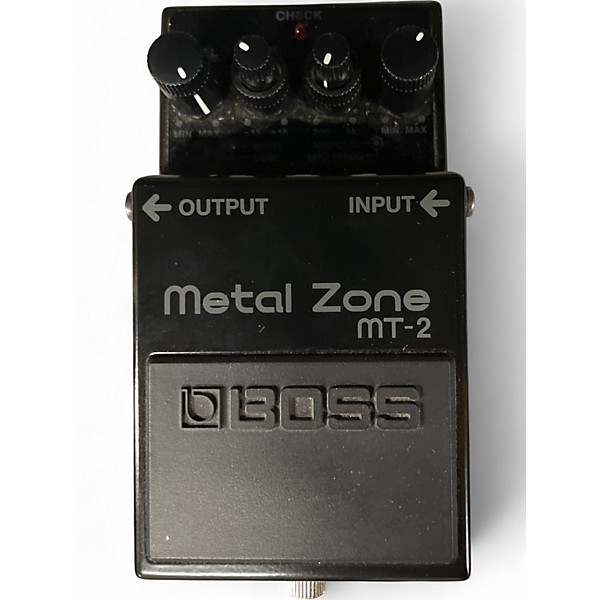 Used BOSS MT2 Metal Zone Distortion Effect Pedal