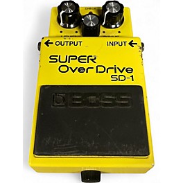 Used BOSS SD1 Super Overdrive Effect Pedal